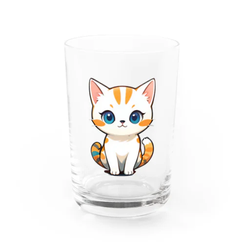 ふんわり癒しのモフモフ猫 グラス