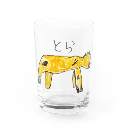 ゆるっと動物 とらくん Water Glass