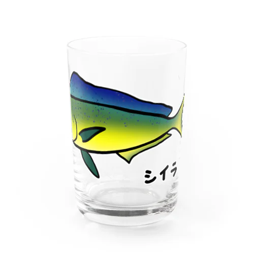 【魚シリーズ】シイラ♪1908  Water Glass