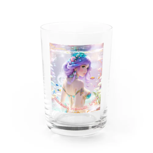 universal mermaid  LARA Water Glass