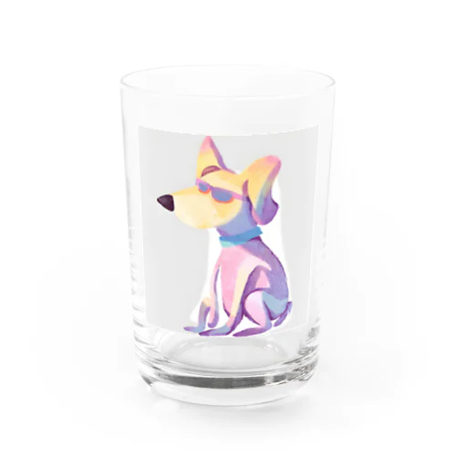 かっこいい犬のグッズ Water Glass