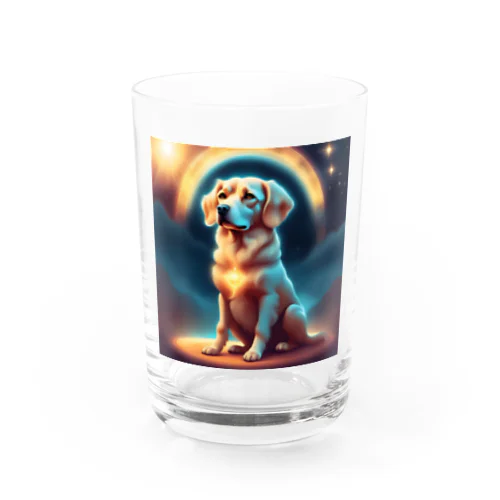 神々しい犬のグッズ Water Glass