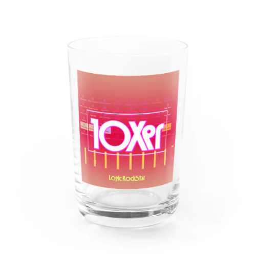 10Xer RED Water Glass