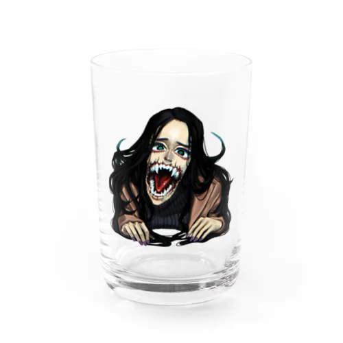 燈至伝町「口裂け女」 Water Glass