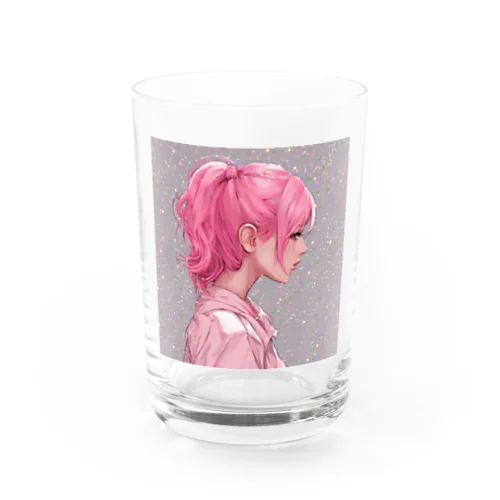 ピンク髪の彼女 Water Glass