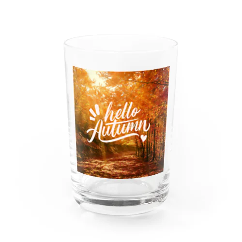 HELLO AUTUMN Water Glass