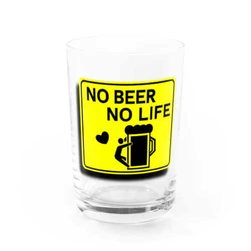 NO BEER NO LIFE グラス