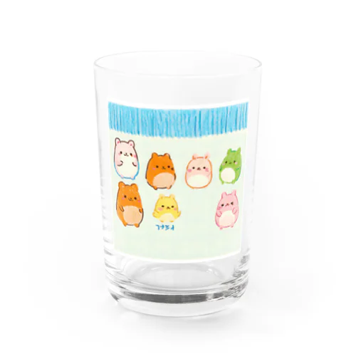 ずんぐりむっくり Water Glass