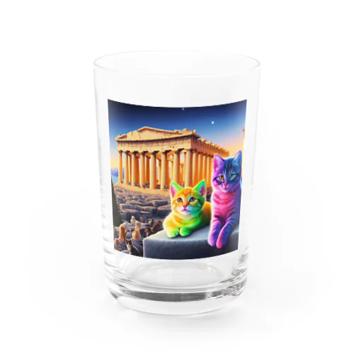 パルテノン神殿のキャッツ グラス
