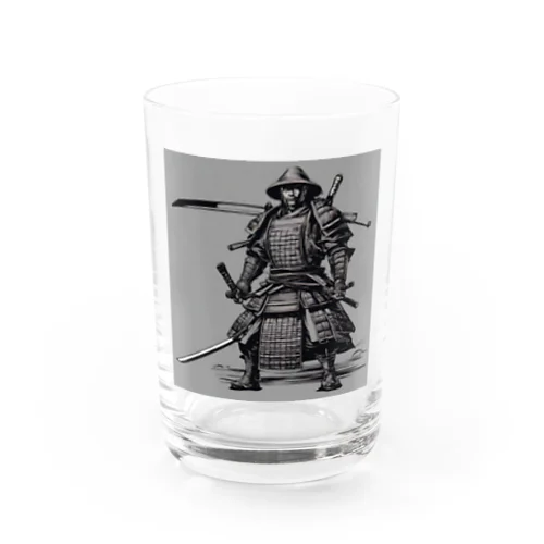 渋い 侍 Water Glass