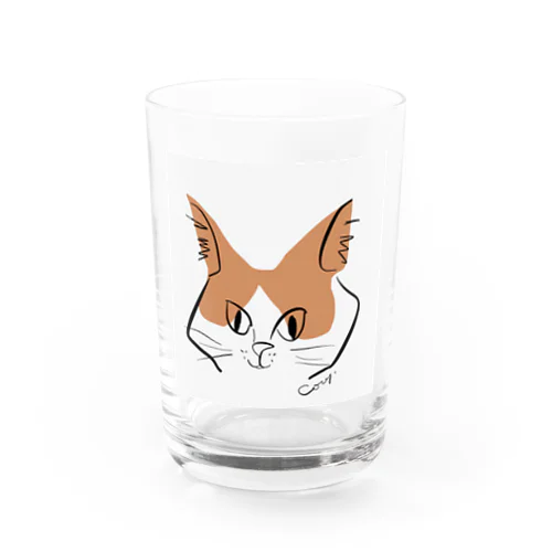 ねこちゃん Water Glass