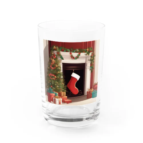 クリスマスストッキング（Christmas Stocking） Water Glass