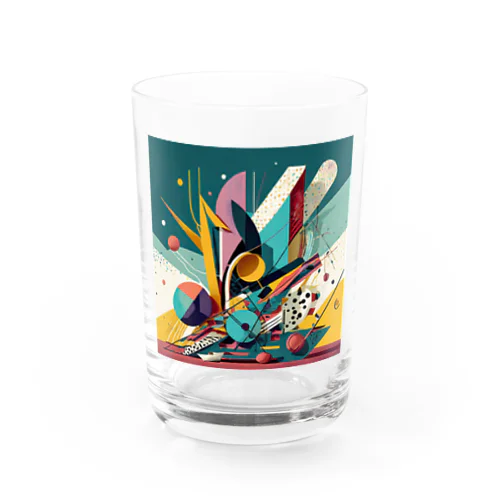 ガラクタアート Water Glass