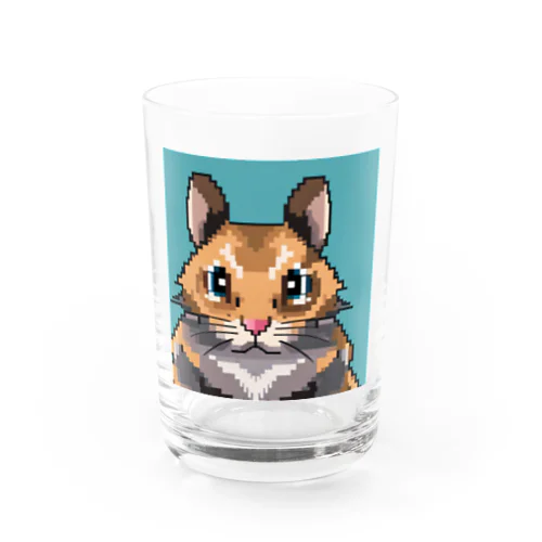 ドット絵デグー Water Glass