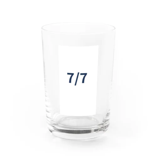 日付グッズ7/7バージョン Water Glass