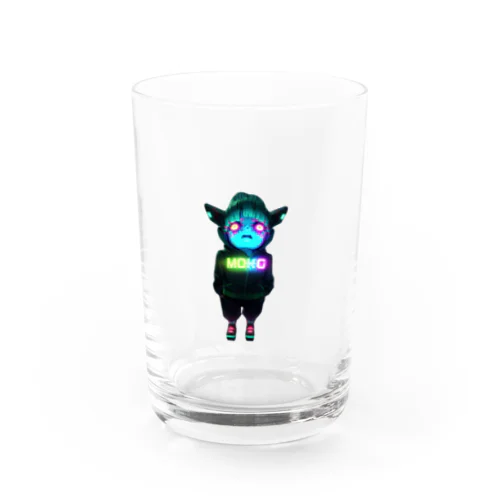 怖いキャラクターMOKOちゃん Water Glass