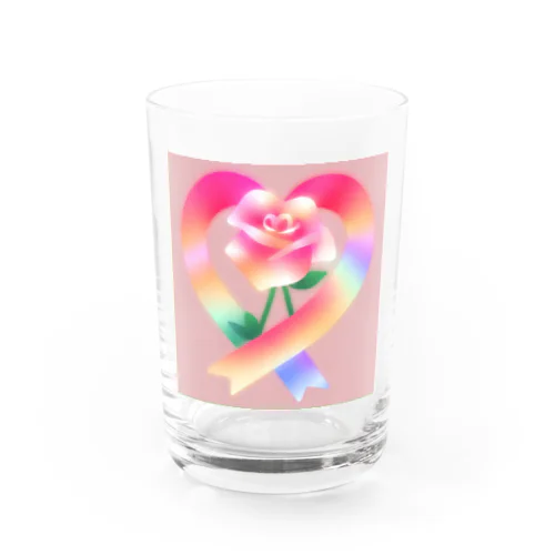 ハートきゅん Water Glass