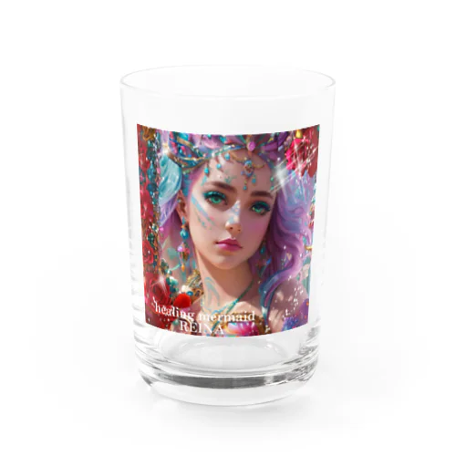 healing mermaid REINA Water Glass