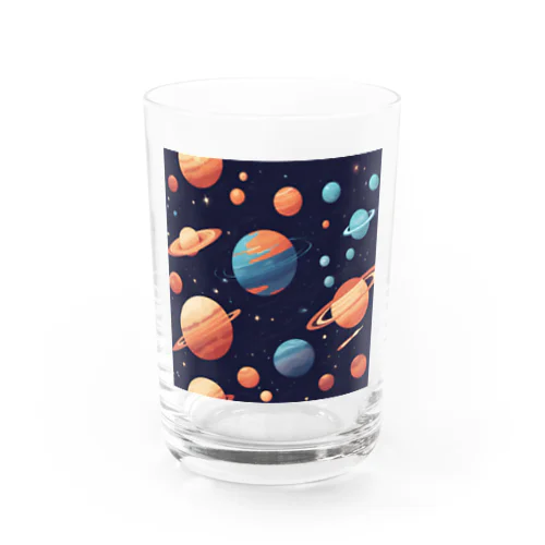 惑星　グッズ Water Glass