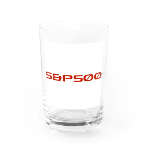 S&P500 Water Glass