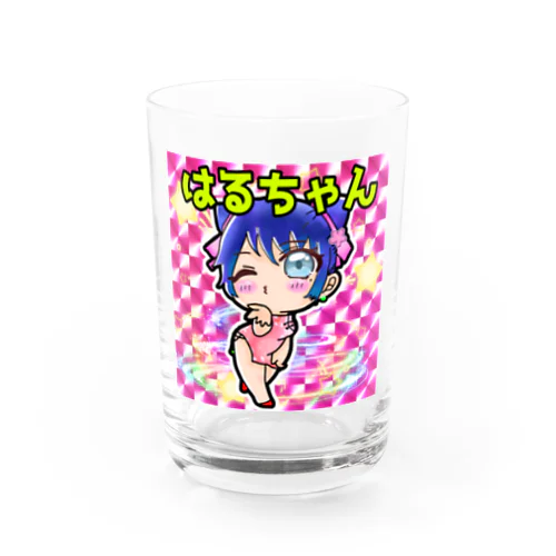 はるちゃんビックリマン風 Water Glass