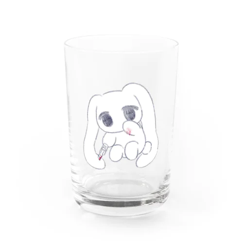 しんどみうさぎちゃん Water Glass