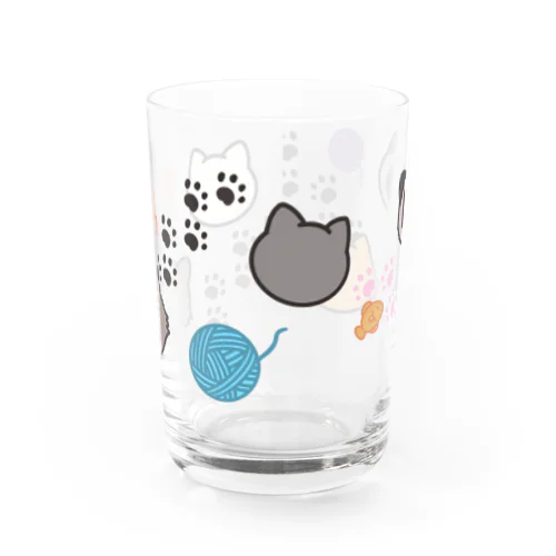 猫柄 Water Glass