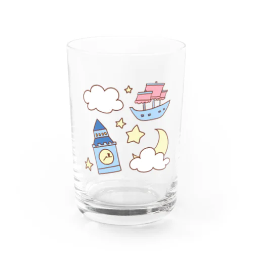 ピーターパン風 Water Glass
