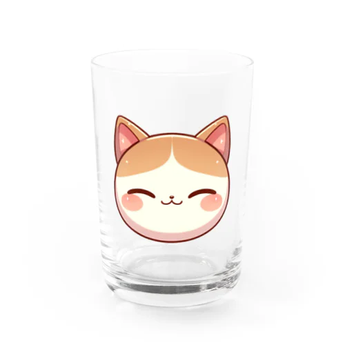 ほっぺたんまるみかん猫 Water Glass