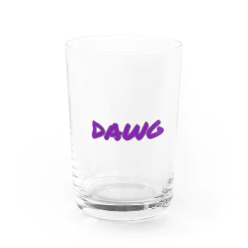 Dawg Water Glass