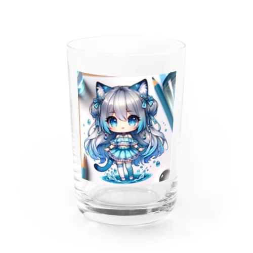 あいな(オリジナルAIキャラ) Water Glass