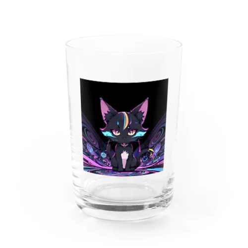 サイケデリックネコ Water Glass