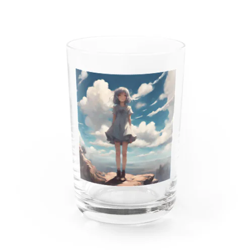 青空女子 Water Glass