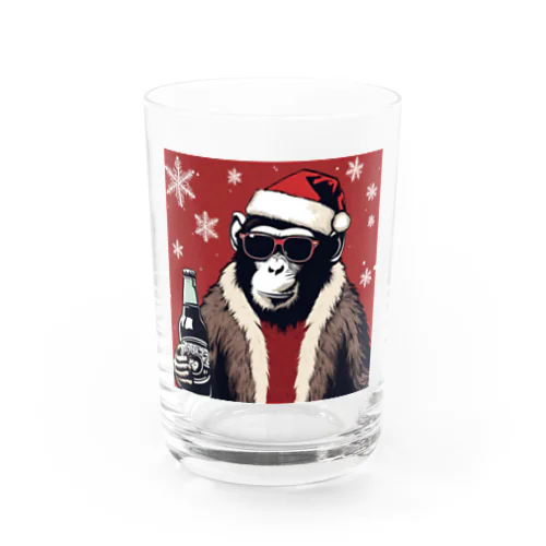 猿人ロック クリスマス Water Glass