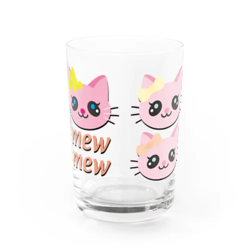 こねこのミューミュー Water Glass