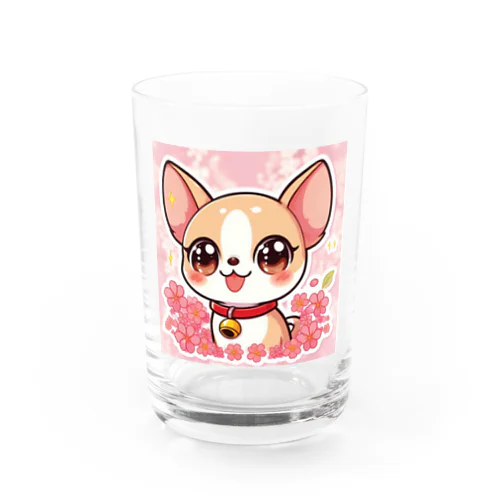 ファンタジーなチワワ Water Glass