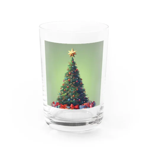 Xmas Water Glass