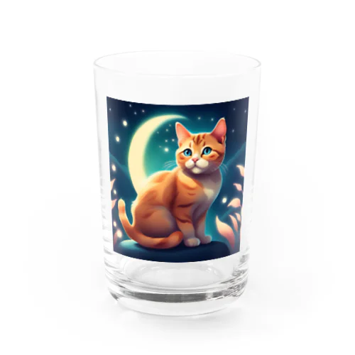 可愛いくて、幻想的な猫のグッズです! Water Glass