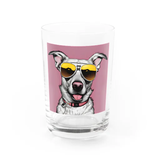 ダンディーDOG Water Glass