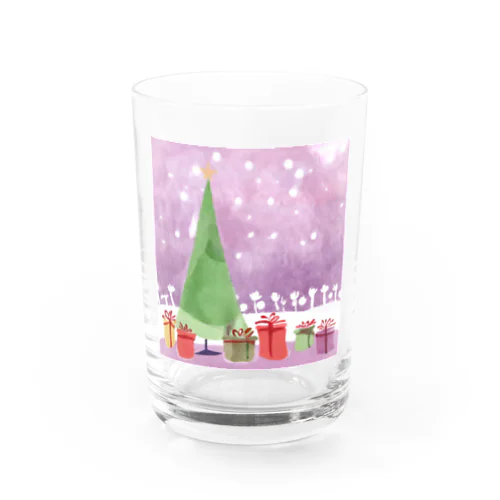 クリスマスグッズ Water Glass