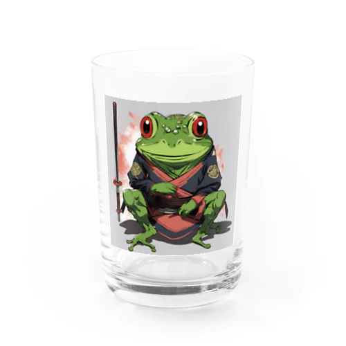 蛙のイラストグッズ グラス