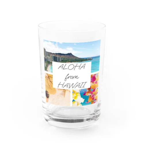 ALOHA from HAWAII Water Glass