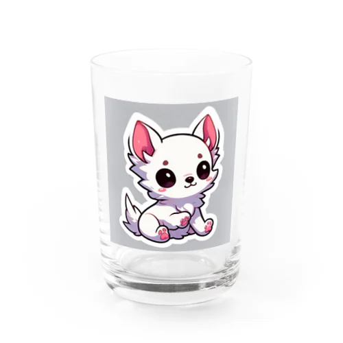 ホワイトチワワちゃん Water Glass