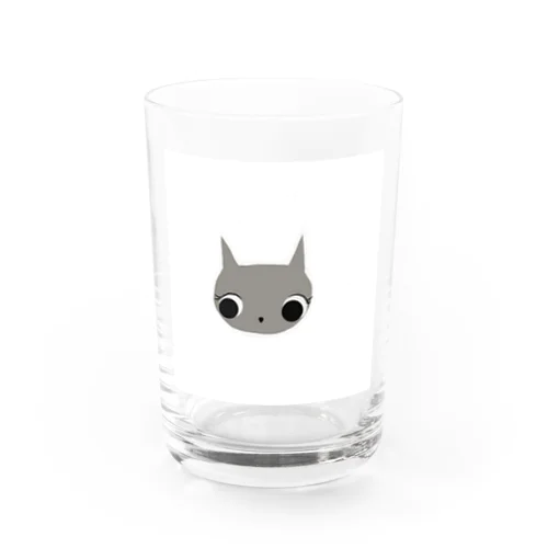 ねこの「ね」 Water Glass