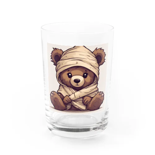 ミイラクマさん Water Glass