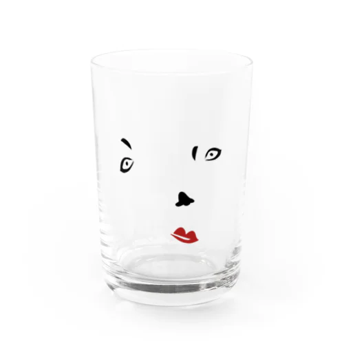 福笑い Water Glass