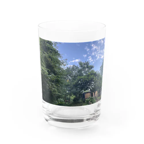 山小屋でのひととき Water Glass