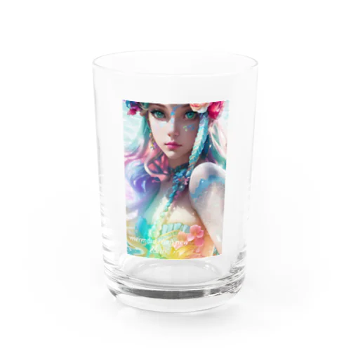 mermaid from new earth Water Glass