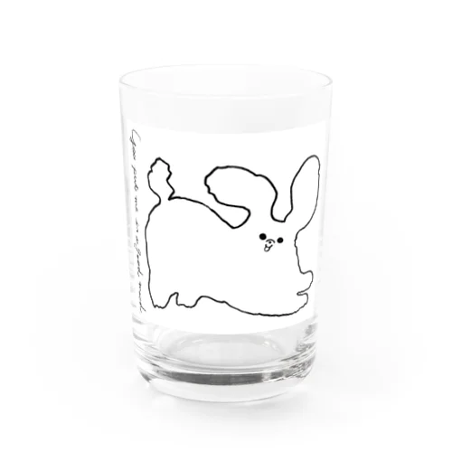 いぬいぬ シロ Water Glass