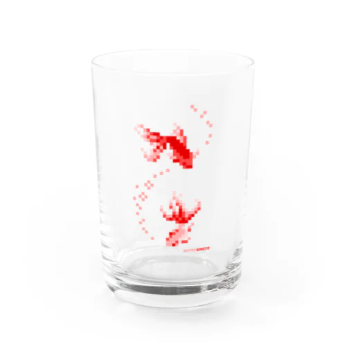 ドット金魚 Water Glass